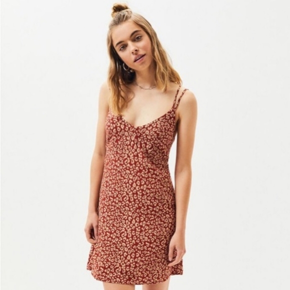 Kendall + Kylie Animal Print Mini Dress Size Small - Picture 9 of 10